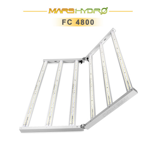 New Mars Hydro FC 4800 Led Grow Light Full Spectrum Samsung LM301B Osram Diodes Inventronics Driver Hydroponic Commercial Greenhouse Grow 4ft×4ft 480W Китай фото